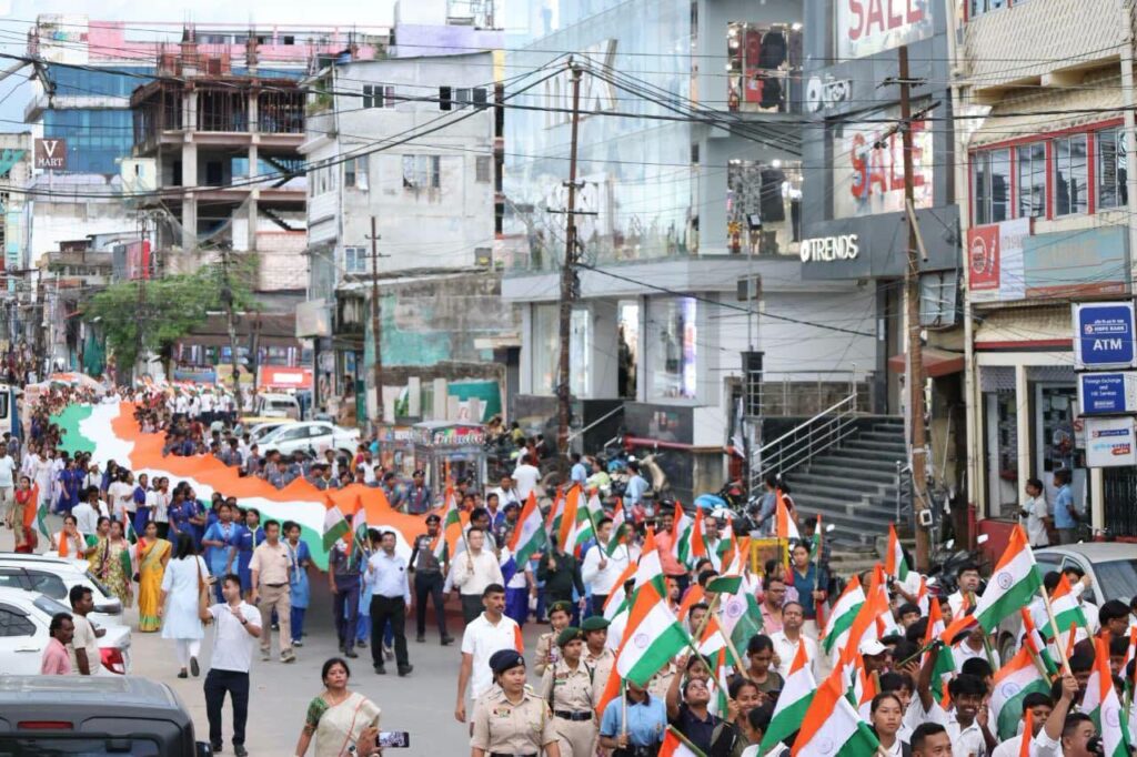 Tripura joins nationwide Har Ghar Tiranga campaign with vibrant celebrations