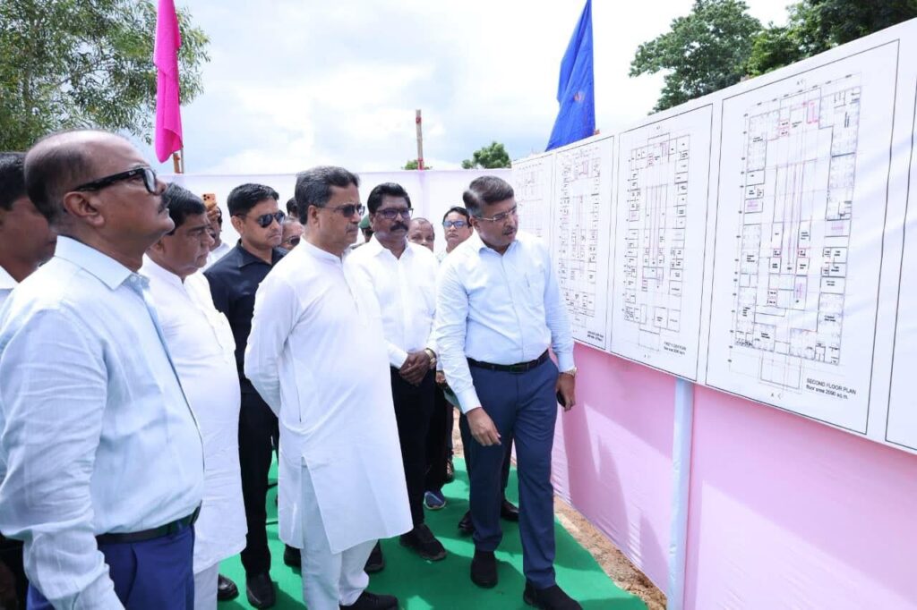 Tripura begins construction of modern G+4 government eye hospital.