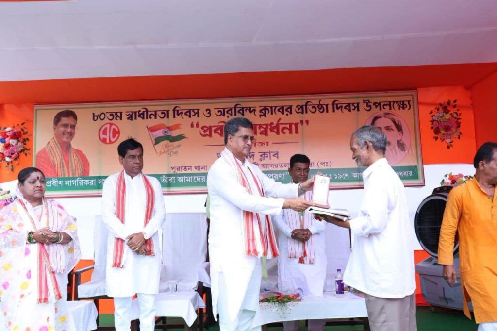 Senior citizens carry India’s traditions and values: CM Saha