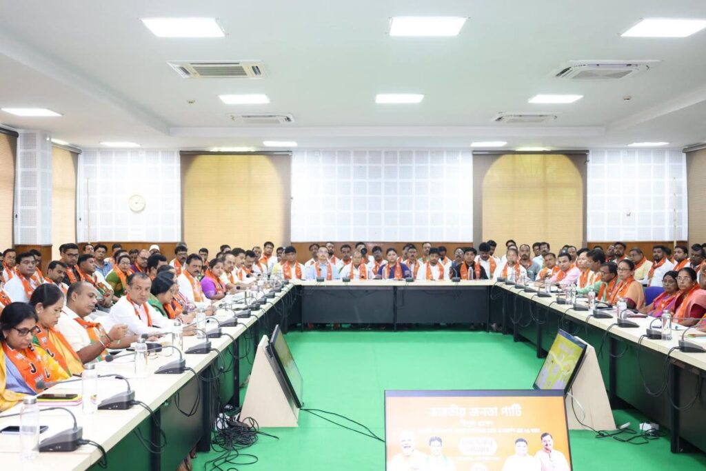 Tripura government, BJP leaders coordinate plans for Seva Sankalp Abhiyan 2026