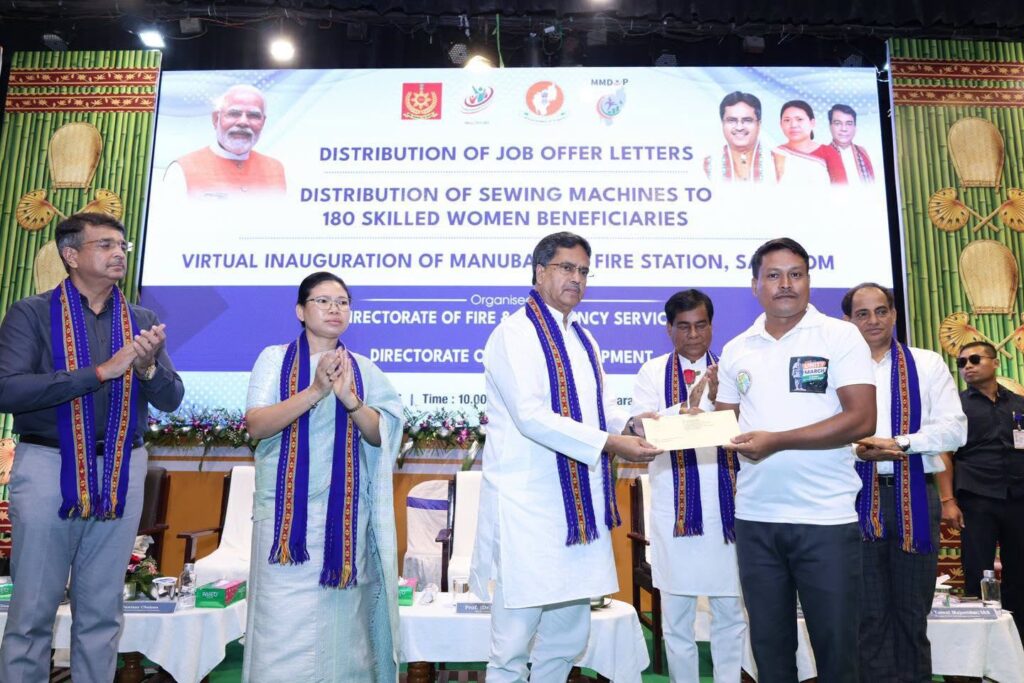 Dr. Saha handed over offer letters to 16 newly recruited drivers