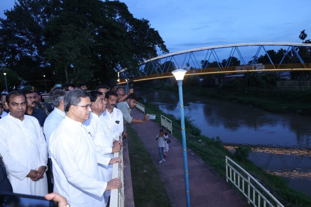 CM opens Haora Riverfront focused on beautification and river protection.