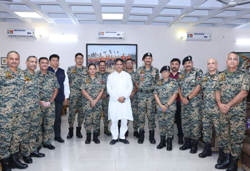 CM highlights BSF coordination to prevent smuggling and illegal border activities.