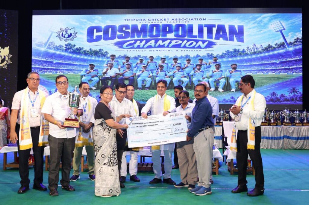 CM Manik Saha addresses TCA annual award distribution programme