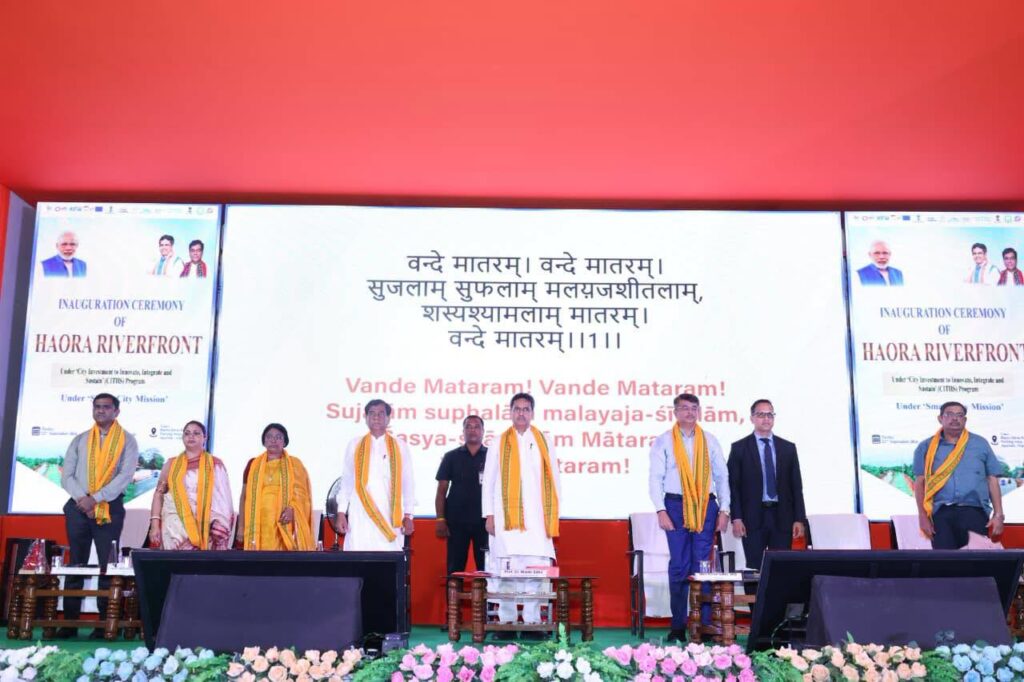 CM inaugurates Haora Riverfront to transform Agartala’s urban landscape.