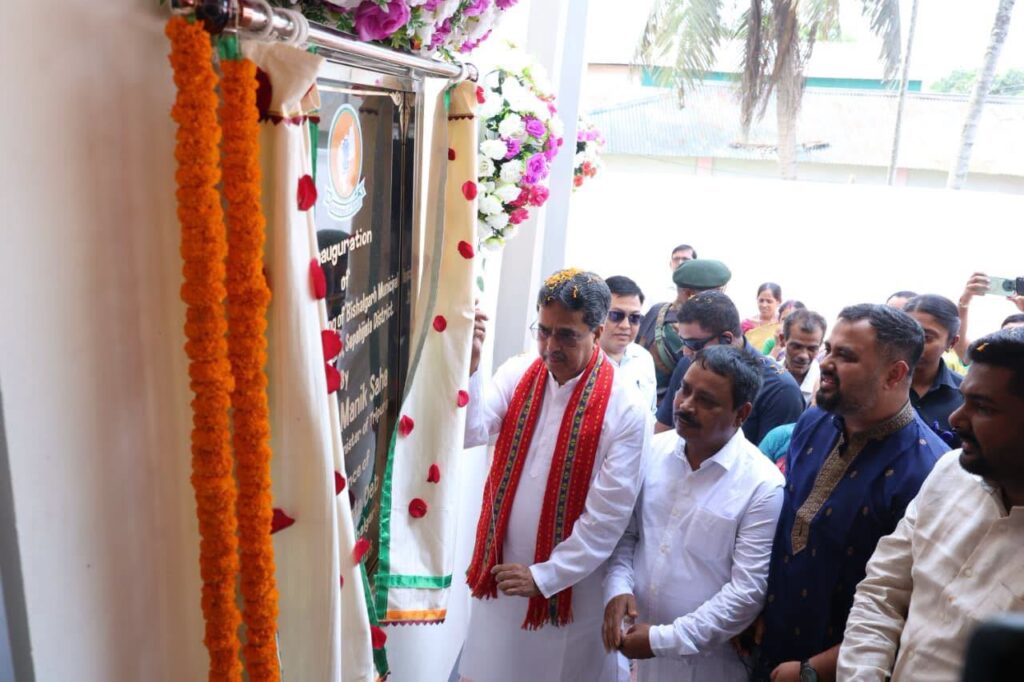Manik Saha Inaugurates New Bishalgarh Municipal Council Building, Highlights Public Welfare