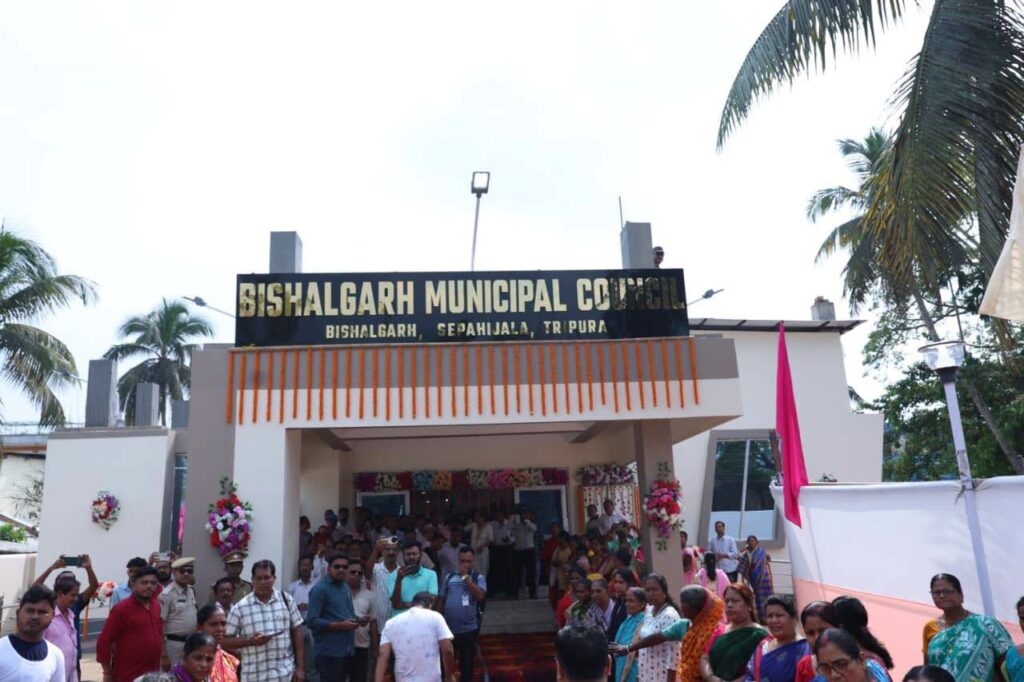 Bishalgarh Municipal Council Gets New Building Under Tripura Government Development Initiative.
