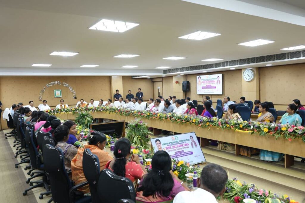 AMC Meeting Focuses on Agartala Development, Digitisation and Civic Infrastructure Improvements.