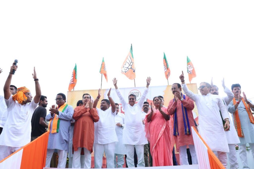 Biplab Kumar Deb Highlights BJP's Organisational Strength During Agartala Rally.