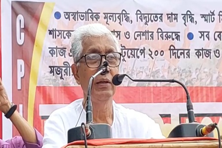 former cm manik sarkar criticizes bjp predicts defeat in upcoming state elections