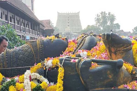 largest single-stone lord shani idol to be installed at keralas pournamikkavu temple