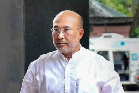 advanced security carcade team of manipur cm ambushed near kotlen sinam village