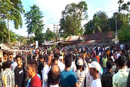 intense communal tension in north one reportedly killed several injured police open fire