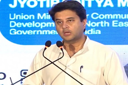 jyotiraditya scindia urges investment in northeast highlights region’s gateway to southeast asia