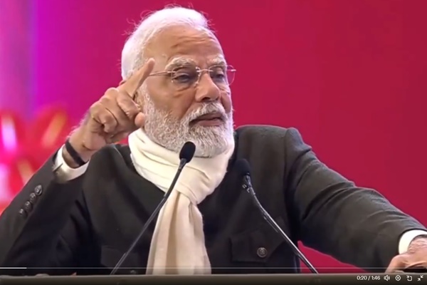 pm modi underscores role of youth in making india a developed nation