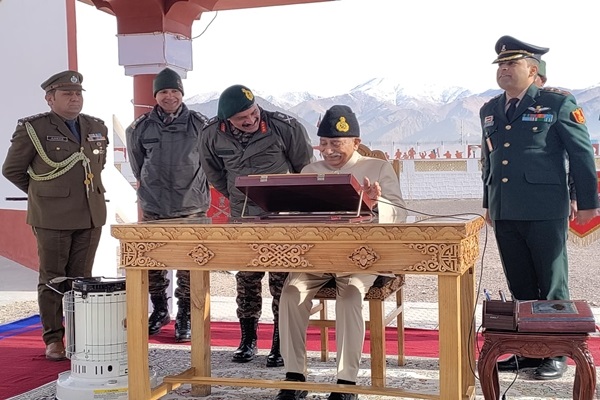 9th tri-services armed forces veterans day celebrated in leh