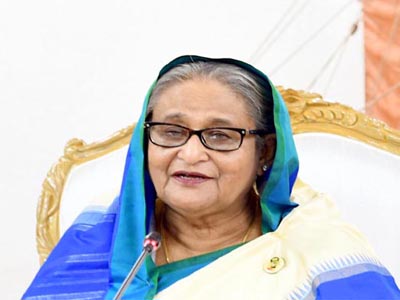 when hasina was secretly living in delhi to escape assassins