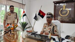 DGP Anurag visits Unakoti district