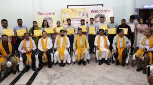 Tripura CM distributes Food Inspector appointment letters at Pragya Bhavan