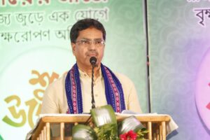 CM Saha: Tree plantation Is not a task, it's a tribute to mothers