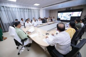Task Monitoring Meeting: Tripura CM Highlights Drone Use for Ganja Detection
