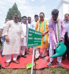 Tripura Assembly Adds Green Touch to Its Legacy with Tree Plantation
