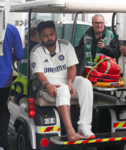Rishabh Pant Leaves Field in Pain After Foot Injury in Manchester Test