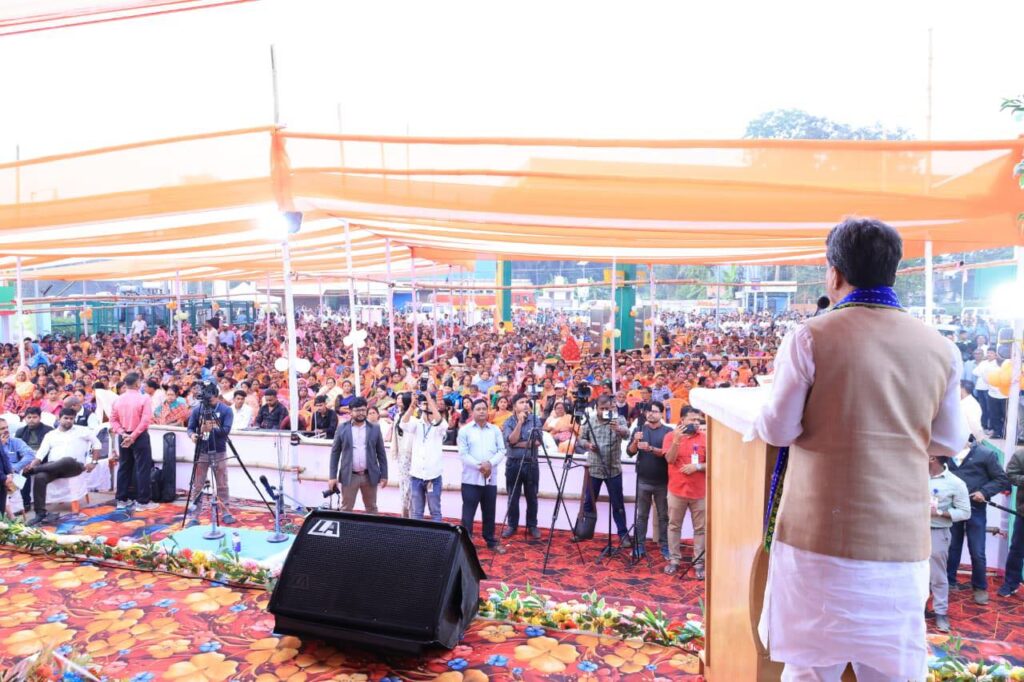 CM Saha: Expansion of CNG Stations Strengthens Faith in Government