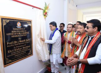 Tripura CM Dr. Saha launches 18 Major Development Projects Tripura CM Dr. Saha launches 18 Major Development Projects