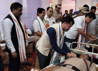 Fire Service leads life-saving Voluntary Blood Donation Camp at Santirbazar Fire Service leads life-saving Voluntary Blood Donation Camp at Santirbazar