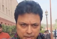 Biplab Deb takes sharp dig at Trinamool over Amit Shah Remark Biplab Deb takes sharp dig at Trinamool over Amit Shah Remark
