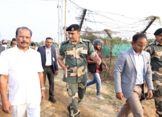 Tripura Governor Conducts On-Ground Review of Border Situation Tripura Governor Conducts On-Ground Review of Border Situation