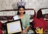 Tripura Teen Star Shines at Prestigious North East Fashion Contest Tripura Teen Star Shines at Prestigious North East Fashion Contest