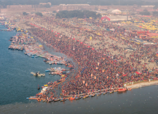 Magh Mela 2026 sees record Pilgrims at Prayagraj Sangam Magh Mela 2026 sees record Pilgrims at Prayagraj Sangam