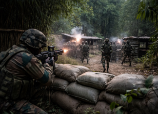 Assam Rifles repel insurgent attack near India–Myanmar Border Assam Rifles repel insurgent attack near India–Myanmar Border