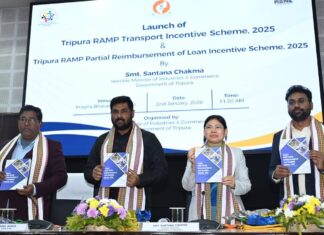 Tripura launches RAMP Incentive Schemes to boost MSME growth Tripura launches RAMP Incentive Schemes to boost MSME growth