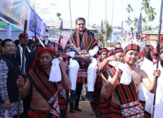 Tripura CM Saha inaugurates state-level Tarlak Kut Festival Tripura CM Saha inaugurates state-level Tarlak Kut Festival