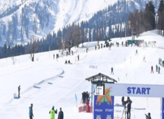 Khelo India Winter Games 2026 Grand Opening in Gulmarg Khelo India Winter Games 2026 Grand Opening in Gulmarg