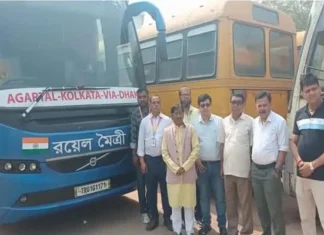 CM Welcomes Restart of Agartala-Dhaka-Kolkata Bus Service CM Welcomes Restart of Agartala-Dhaka-Kolkata Bus Service