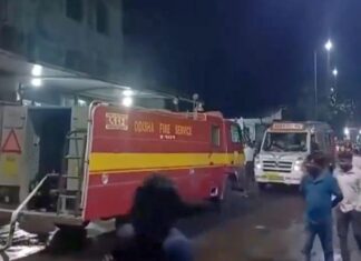 11 dead in massive fire in Govt Medical College hospital in Odisha 11 dead in massive fire in Govt Medical College hospital in Odisha