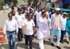 Congress Candidate Bhattacharjee Files Nomination Amid Massive Rally Congress Candidate Bhattacharjee Files Nomination Amid Massive Rally