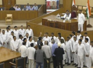 Tripura Assembly chaos over Private University Bills sparks Oppt walkout Tripura Assembly chaos over Private University Bills sparks Oppt walkout