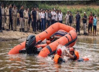 Teliamura Disaster Management Training Stalls Due to Rescue Equipment Failure Teliamura Disaster Management Training Stalls Due to Rescue Equipment Failure
