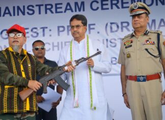 Tripura Records 1,245 Militants Surrender with 147 Weapons Recovered Tripura Records 1,245 Militants Surrender with 147 Weapons Recovered