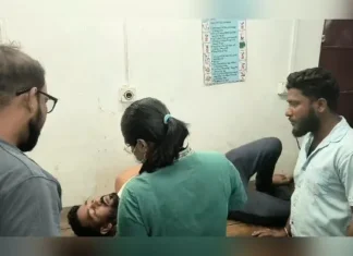 TIPRA Motha Supporters Allegedly Assault BJP Leader TIPRA Motha Supporters Allegedly Assault BJP Leader