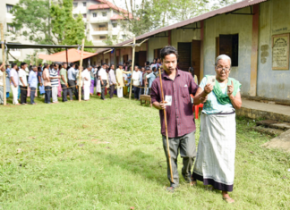Tripura Records Over 81% Voter Turnout in Crucial ADC Elections Tripura Records Over 81% Voter Turnout in Crucial ADC Elections