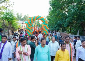 BJP rally in Boxanagar strengthens TTAADC election campaign BJP rally in Boxanagar strengthens TTAADC election campaign