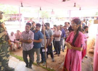 Nearly 80% Turnout in Dharmanagar Bypoll as Peaceful Voting Nearly 80% Turnout in Dharmanagar Bypoll as Peaceful Voting