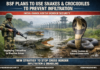 BSF Plans Snake, Crocodile Patrols to Stop Border Infiltration BSF Plans Snake, Crocodile Patrols to Stop Border Infiltration
