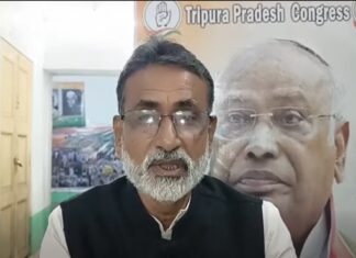 Tripura Congress Chief Raises Alarm, Demands CAPF for ADC Polls Tripura Congress Chief Raises Alarm, Demands CAPF for ADC Polls